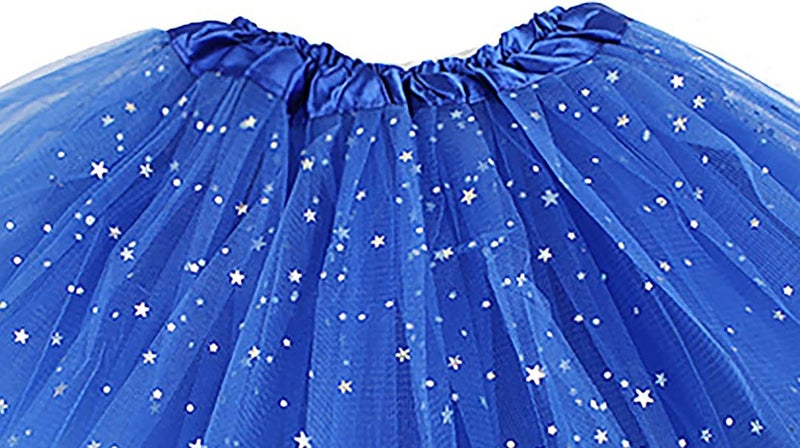 Ayhcclth Girls Tutu Classic Elastic 3 or 4 Layered Tulle Skirt Tutu for Toddler Girl, 2-8Years - Image 2